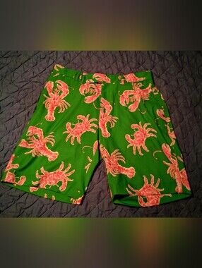 RLX Ralph Lauren Lobster and Crab Print Shorts. Golf Size 32